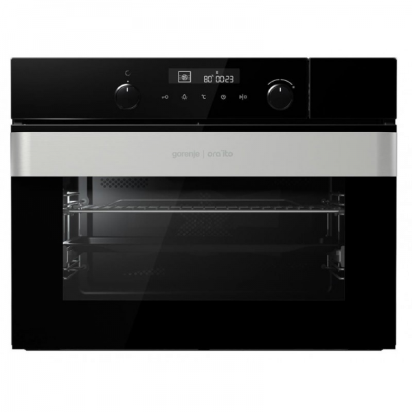Gorenje 歌爾 BCS547ORAB 嵌入式蒸焗爐：50L大容量、A+能效、專業測溫烤肉